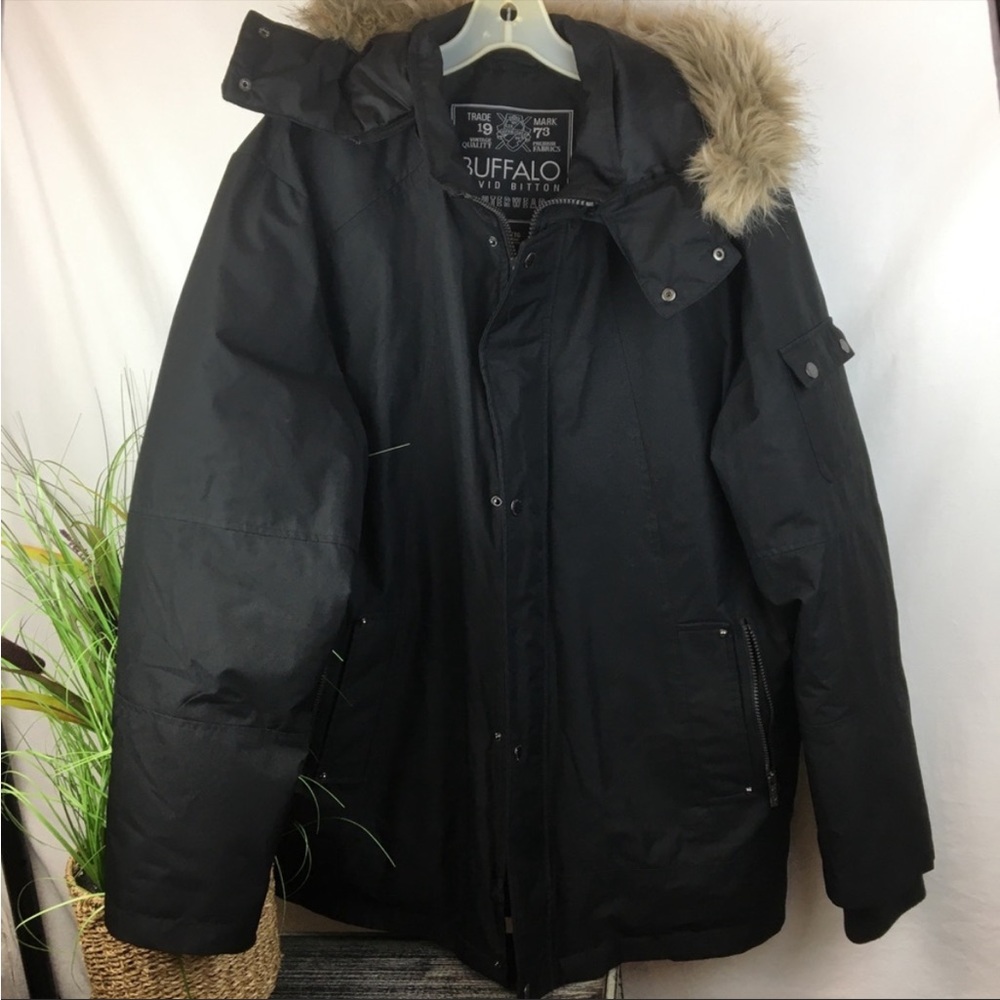 Buffalo David Bitton Parka Jacket SZ SM